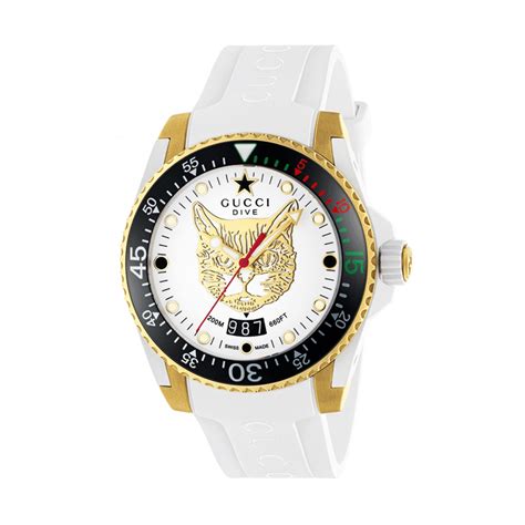 gucci diamond dive watch ladies|ladies Gucci watch diamond dial.